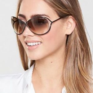 Tom Ford MIRANDA OVERSIZED SOFT SQUARE SUNGLASSES